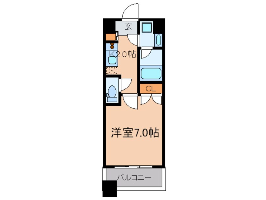 間取図 ＫＤＸレジデンス神楽坂