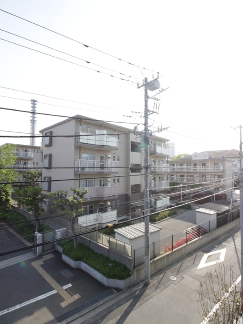 室内からの展望 Centenario市谷二十騎町