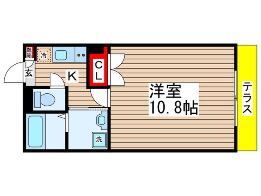 間取図 Amour エフ1番館