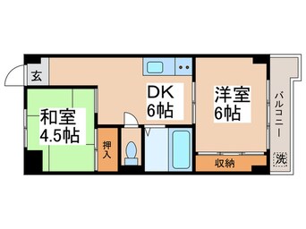 間取図 ライオンズマンション青戸(712)