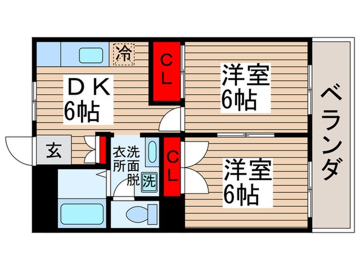 間取り図 ハピネス柏