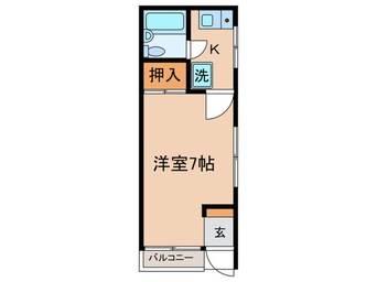 間取図 池上シルクハイム