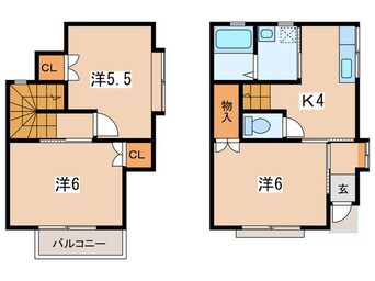 間取図 ダブルホームA