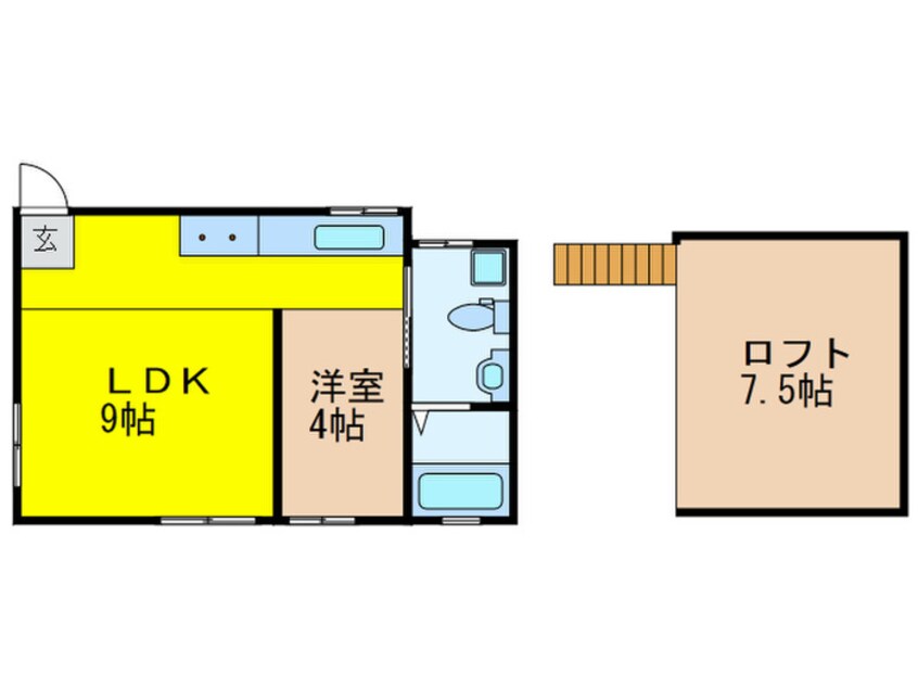 間取図 ＣＡＴＯＲＣＥ上石神井