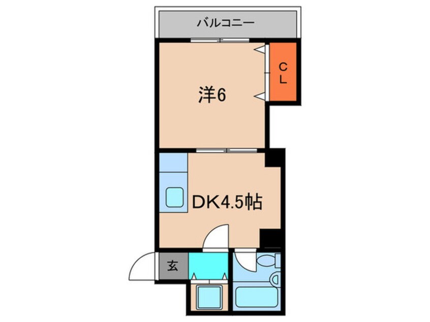 間取図 サンフラット佐藤