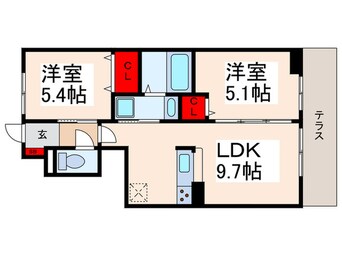 間取図 ラウレア瑞江