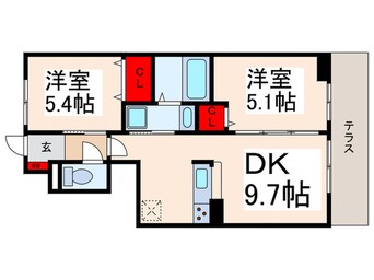 間取図 ラウレア瑞江