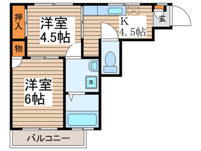 間取図 宮下ビル