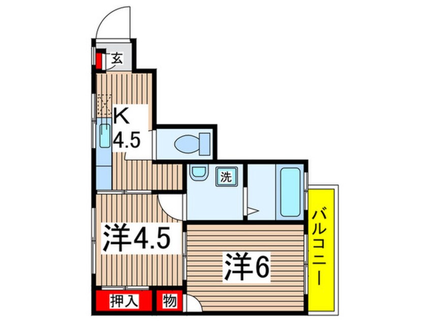 間取図 宮下ビル