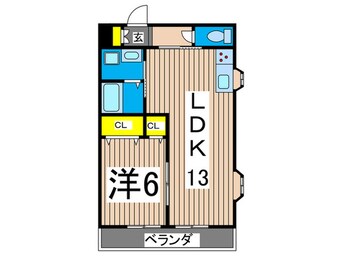 間取図 ｱﾙﾌﾟ戸塚