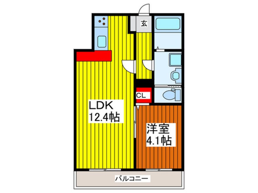 間取図 エクセレンテ蕨