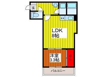 間取図 エクセレンテ蕨