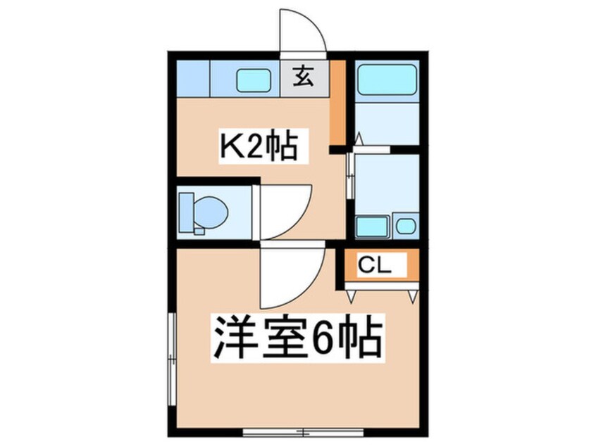 間取図 第３白王荘