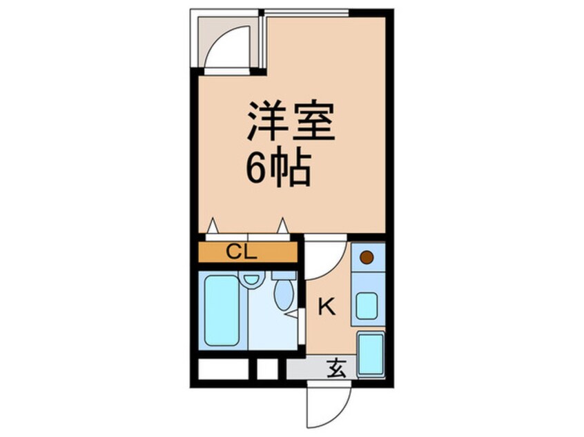 間取図 エヴェナール西落合