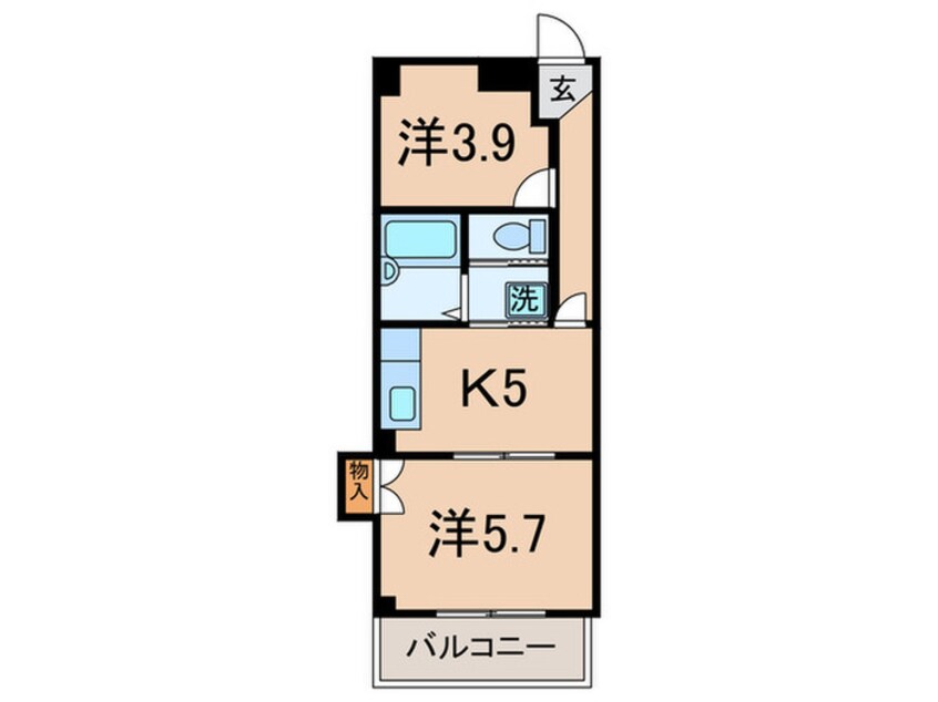 間取図 リアリーハイツ