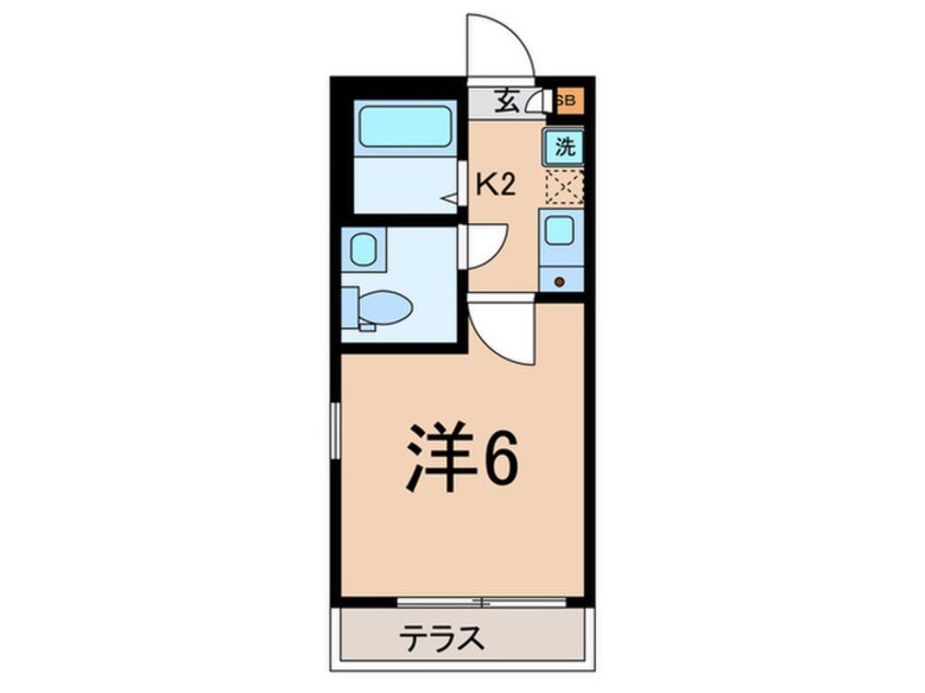 間取図 シエラグランデ稲田堤