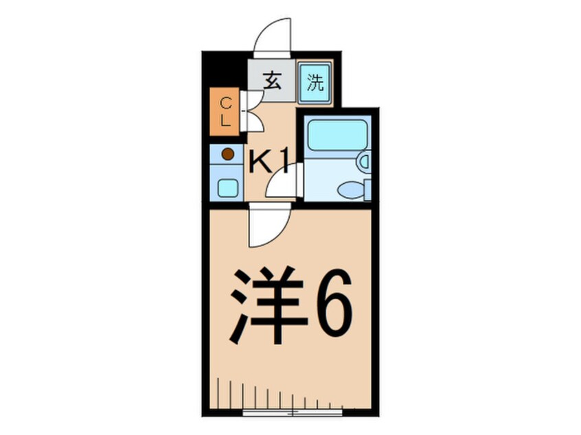 間取図 ア-バンハイツ大岡山