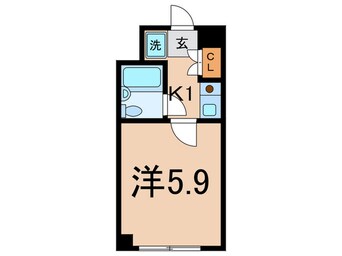 間取図 ア-バンハイツ大岡山