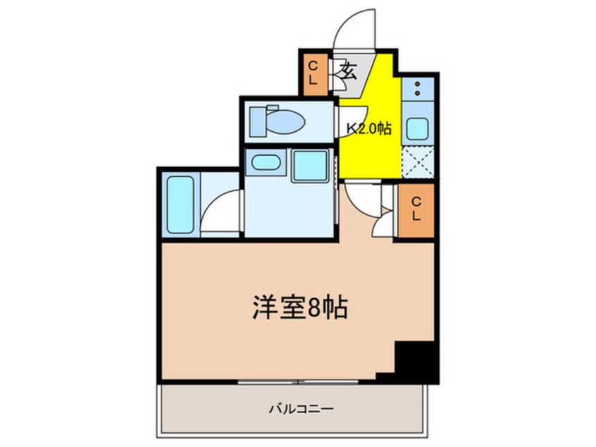 間取図 オープンブルーム東日本橋