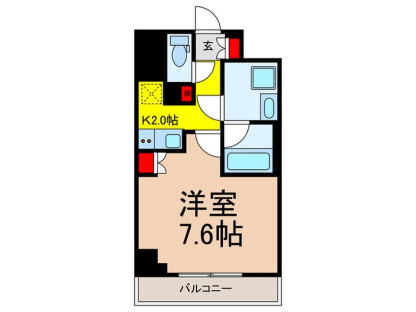 間取図 オープンブルーム東日本橋