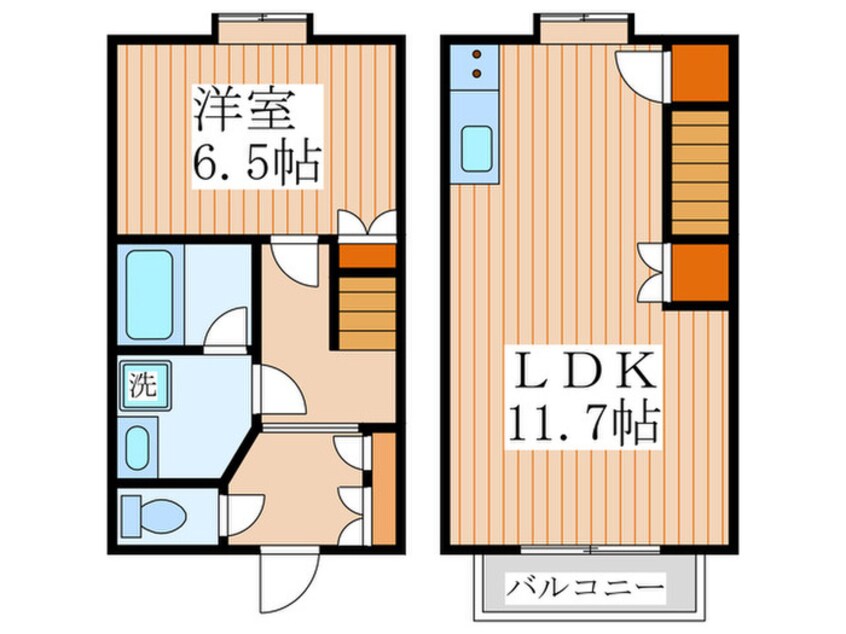 間取図 ドミールガーデン田無