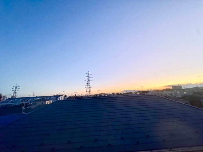 室内からの展望 永山マンション