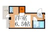 レピュート関町北 1Rの間取り