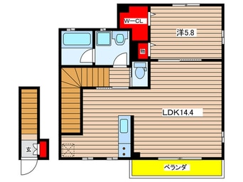 間取図 スバル日吉