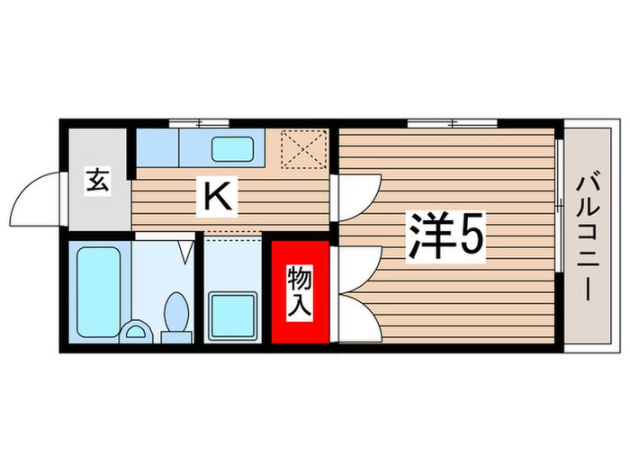 間取り図 タイショウハイツ穴川