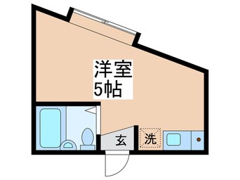 間取図 ラ・プリマベーラ小竹町A