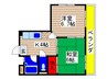 ビクニマンション 2Kの間取り