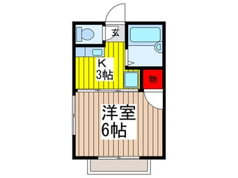 間取図 アローズ　Ｎo５