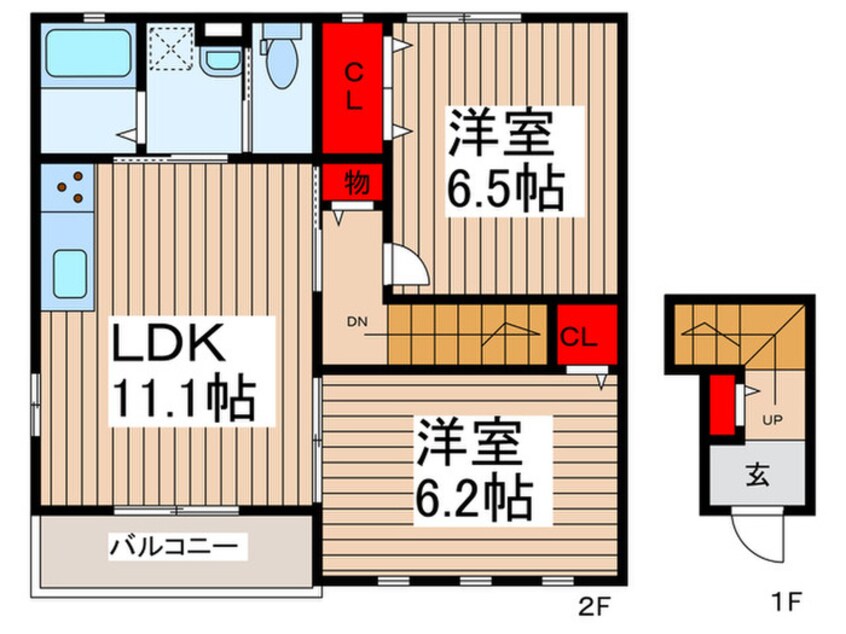 間取図 フィカーサ