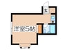 パレット西生田Ａ 1Rの間取り