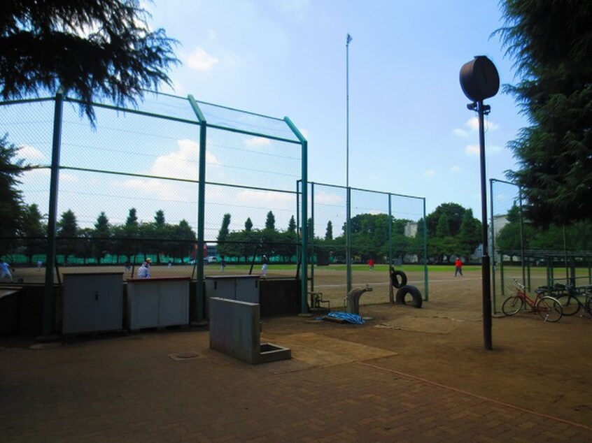 谷保第三公園(公園)まで1400m 一ツ橋ハイム