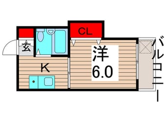 間取図 ヴィレッジ東和