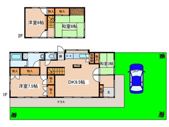 間取図 安藤戸建G棟