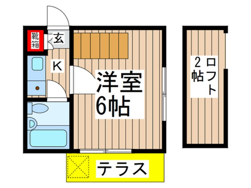 間取図 ララ津田沼第二