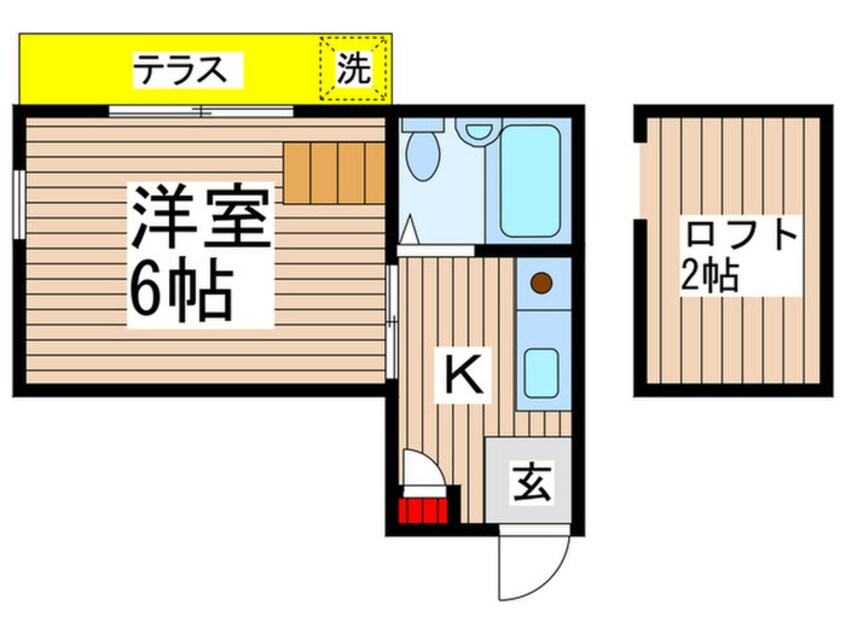 間取図 ララ津田沼第二