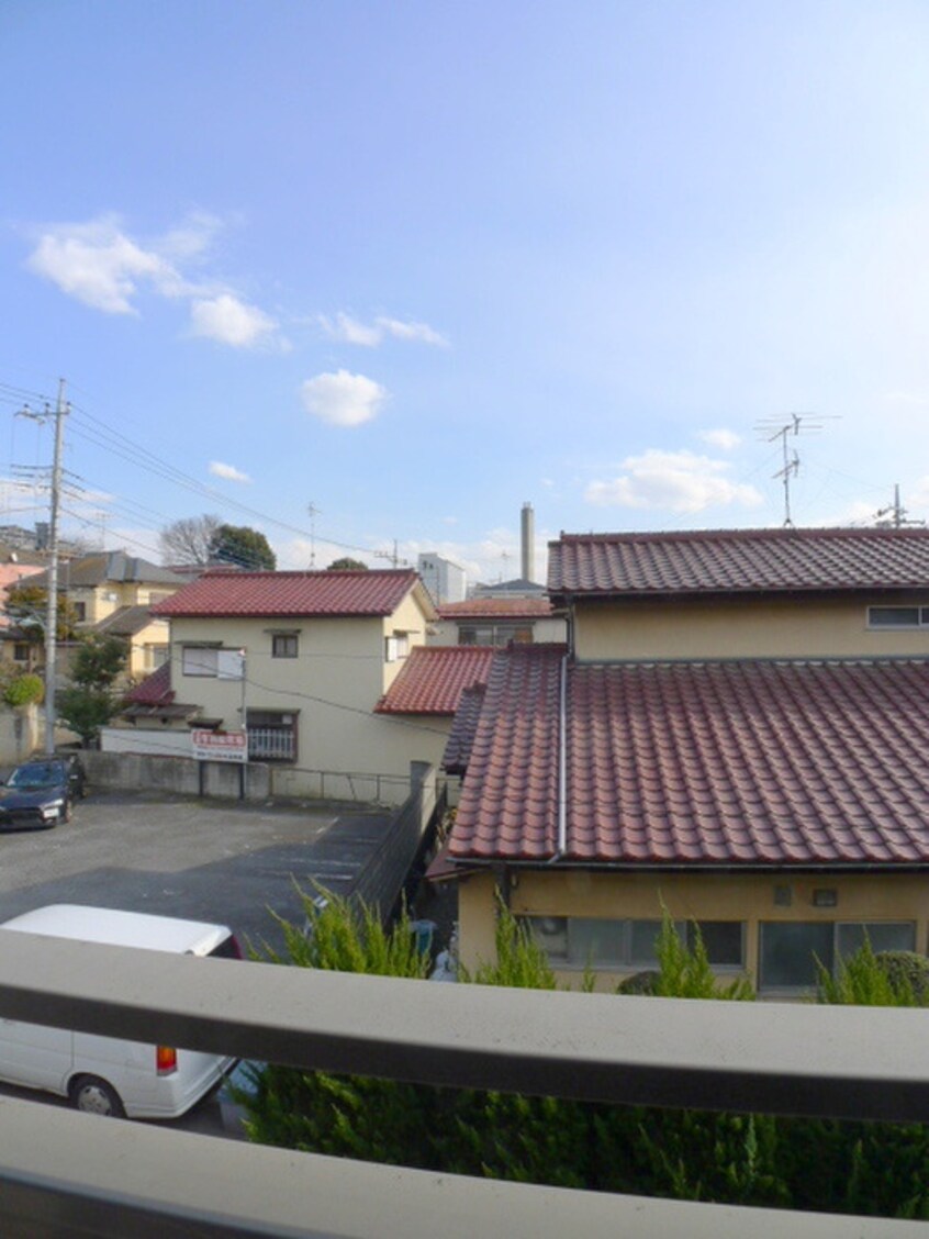 室内からの展望 ひまわりハイツ