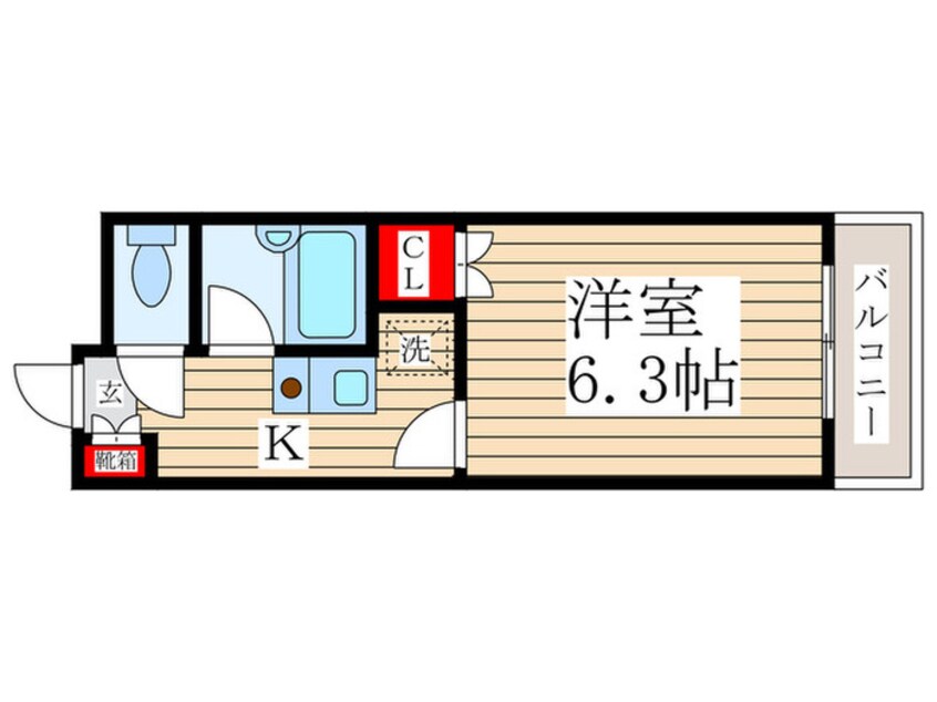 間取図 ノ－リ－ズン船堀