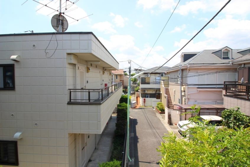 室内からの展望 グランエッグス東高円寺
