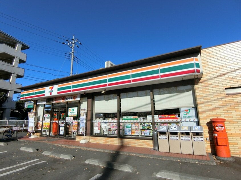 セブン-イレブン 久米川店(コンビニ)まで280m ヴィラージュ久米川