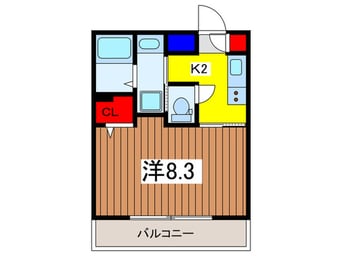 間取図 プロスぺリタ大宮N