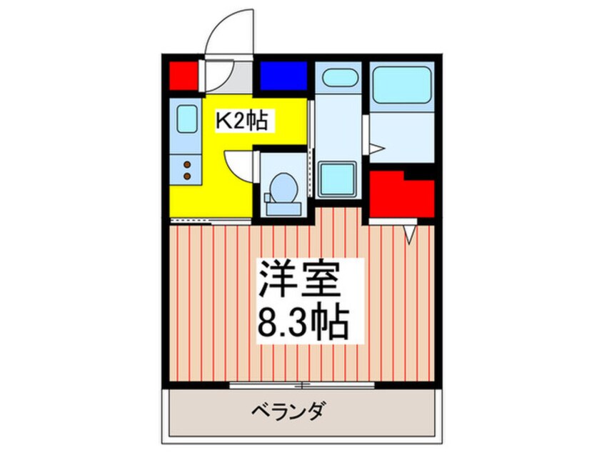 間取図 プロスぺリタ大宮N