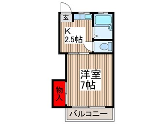 間取図 ファミ－ル西所沢