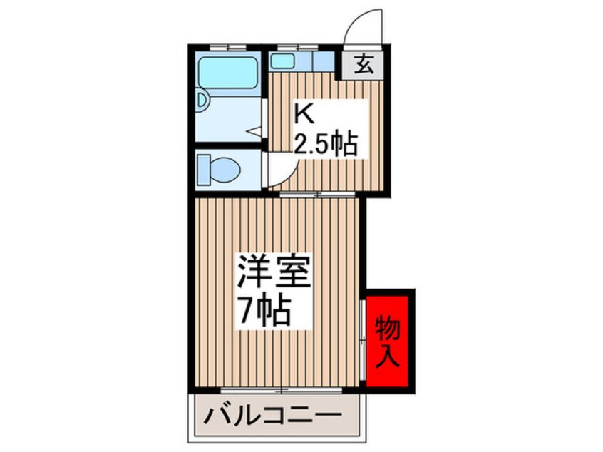 間取図 ファミ－ル西所沢