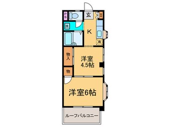 間取図 ビラモデルナ  Ｎ