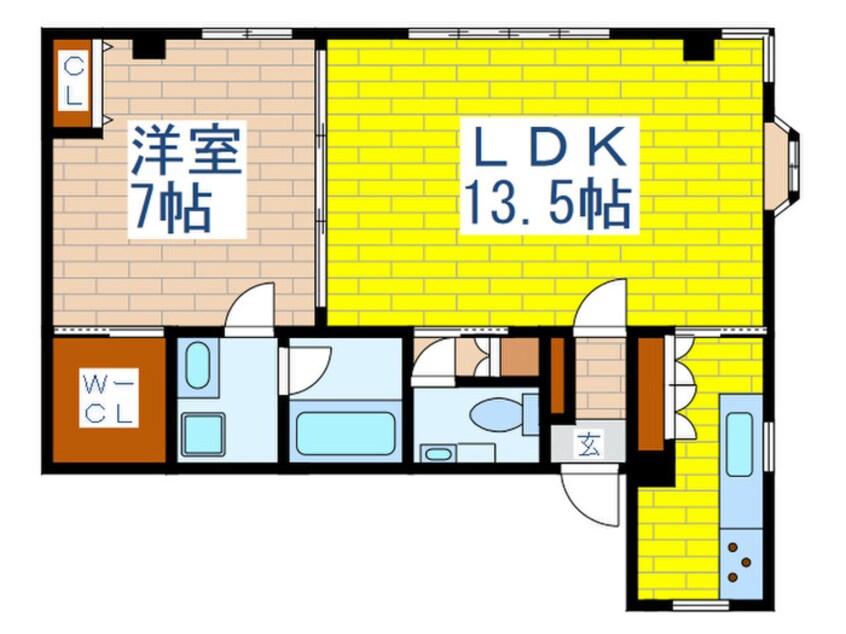 間取図 メゾンイヴ