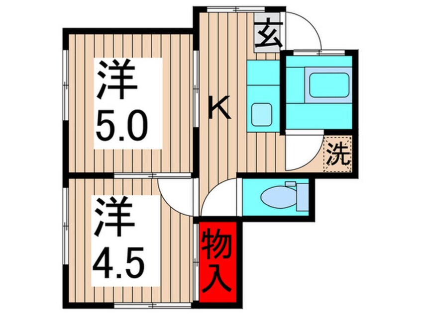 間取図 住良荘